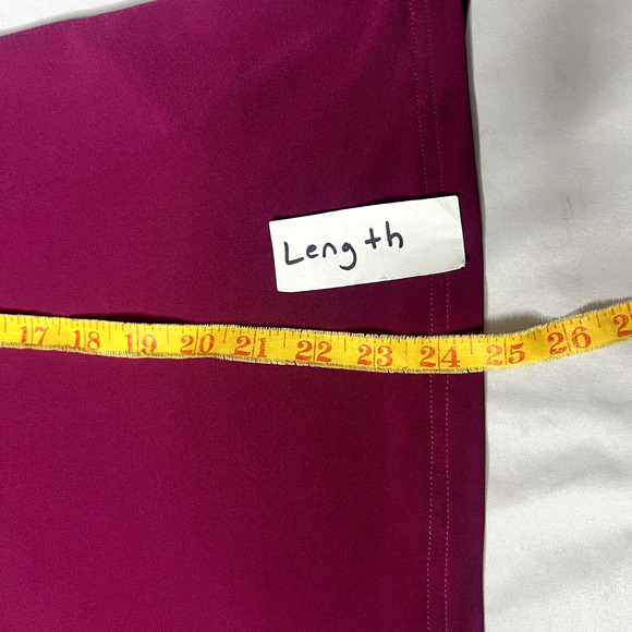 Susan Graver Artisan Womens Small Fuscia Jeweled Shoulder V- Neck Blouse Career - Picture 6 of 11